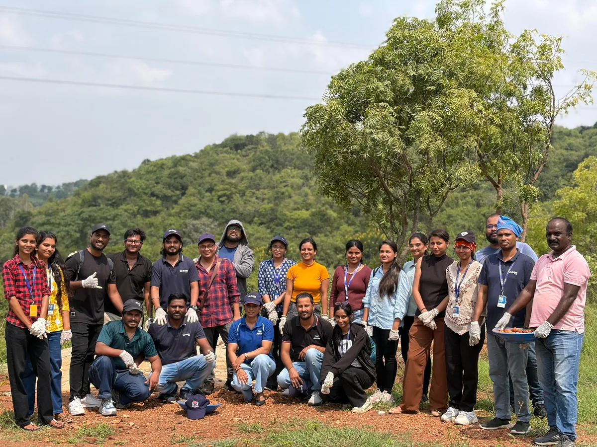 Seedball deployment at Anekal Forest Zone